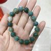 Transmissão ao vivo fornecimento pulseira Lótus Dourado de sangue vivo Sima Xueling pulseira de círculo único de sangue completo pulseira de ágata desgastada com padrão de dragão