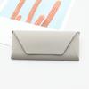 Estojo para Óculos em PU Estilo Envelope, Caixa de Armazenamento para Óculos com Casca Dura, Estojo para Óculos Simples e Portátil, Caixa de Armazenamento com Impressão de Logo Disponível