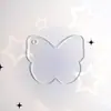 Una Variedad de Guka en Blanco Redondo Corazón Pegamento de Crema Hecho a Mano DIY Llavero Decorativo Joyería Acrílico