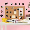 500 Hojas/Rollo Cinta Transfronteriza Punto Caliente Gato Negro Pequeño Dibujo Animado Material para Libreta Pegatinas Decorativas para Sobres