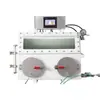 Caja de guantes de laboratorio, acero inoxidable, cámara de prueba de vacío anaeróbico anhidro, presión negativa de nitrógeno, cámara de vacío industrial simple
