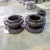 Brida de plástico PVC, conexión blanda de caucho EPDM, junta de caucho flexible DN100 resistente a ácidos y álcalis y resistente al aceite