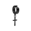 Colgante Punk Transfronterizo Hoja Pendientes de Acero de Titanio Pendientes Masculinos de Acero Inoxidable