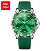 Potente Fábrica de Relojes con Stock Listo para Venta al por Mayor, Personalización OEM, Fabricación de Relojes de Cuarzo y Producción de Relojes para Hombre Como el Submariner Verde
