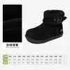 [Oferta Especial] Botas Snuffy para Niñas, Zapatos Grandes de Algodón, Moda de Invierno Pequeña Princesa Botas de Algodón Birken, Forradas de Felpa para Calidez