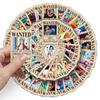50 Pegatinas de Graffiti de Carteles de Se Busca de One Piece Pedido de un Día para Otro Decorativas para Taza de Agua Funda de Teléfono Móvil Pegatinas para Computadora