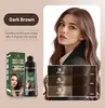 Processamento personalizado, transfronteiriço, shampoo tonalizante de bolha totalmente em inglês para cobrir cabelos grisalhos, uma garrafa, preto, para exportação, fábrica ODM/OEM