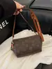 Bolso Pequeño de Alta Gama Nuevo 2026 para Mujer, Elegante Bolso Cuadrado Pequeño con Estampado Vintage de Retazos, Bolso de Hombro y Cruzado