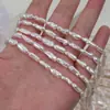 Alto costo-rendimiento 4-8 mm perlas de agua dulce naturales sin núcleo de vástago corto, forma irregular barroca, accesorios para joyería DIY