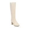Reemplazar Cadena 40-45 Comercio Exterior Transfronterizo Botas Altas de Tacón Grueso para Mujer Cremallera Lateral Tacón Alto Botas Largas Botas de Mujer 447