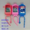 60ml Manga de Silicone Higienizador de Mãos Sem Água Gel Sem Enxágue Gel Higienizador de Mãos Gel Sem Enxágue