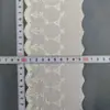 7-10cm Encaje Bordado de Algodón Adorno de Encaje Hueco Dobladillo de Falda Accesorios de Ropa al por Mayor Tira Perforada de Seda de Leche