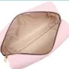 Bolsa de Maquillaje Portátil de Color Sólido de Moda Coreana y Japonesa Bolsa de Almacenamiento de Viaje de Pana Estuche para Lápices Fábrica de Regalos Personalización