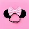 Transfronterizo Nuevo Ajustable Orejas de Mickey Diadema Elástica Adulto Niños Sección de Diadema de Nylon Accesorios para el Cabello de Cosplay