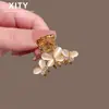 Nuevo pasador pequeño de garra Dongdaemun para la parte de atrás de la cabeza, pasador pequeño para media coleta, pinza para fleco, pinza para fleco lateral, accesorio para el cabello