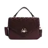 2026 Bolso Retro Nuevo de Moda Otoñal Bolso de Hombro Cruzado Bolso de Mano Pequeño Cuadrado para Mujer
