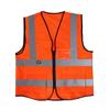 Vestuário Refletivo Transfronteiriço, Colete Refletivo, Colete Multibolsos, Roupa de Trabalho para Canteiro de Obras, Roupa Refletiva para Segurança no Trânsito Noturno