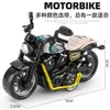 Juguetes Transfronterizos para Niños, Modelo Realista de Motocicleta de Aleación de Tirar Hacia Atrás, Coche de Juguete Educativo para Bebés, Venta Directa al por Mayor