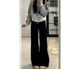 Jeans Acampanados Negros para Mujer, Forro Polar de Invierno, Tallas Grandes, Elásticos, Adelgazantes, Cuerpo Forma de Pera, Pantalones de Pierna Ancha Bootcut