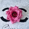 Flores Artificiales, Cabezas de Rosa Hechas a Mano, Rosas Impresas en Seda, Ramilletes de Boda, Flores para Muñeca, Coronas de Flores, Flores Falsas al por Mayor, Flores Artificiales