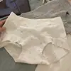 Calzoncillos tipo bóxer para mujer de Algodón de Xinjiang Clase A, Algodón Puro, Antibacterianos, Entrepierna Extendida, Transpirables, Cómodos, Ajustados a la Cadera, Pantalones Cortos de Cuatro Esquinas para Chicas Jóvenes