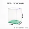 Caixa de Armazenamento à Prova de Poeira para Figuras Caixa de Exibição de Bonecos Lego para Desktop Caixa de Exibição Transparente Única Armário à Prova de Poeira Pop Mart