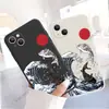 Funda protectora de silicona popular estilo japonés de olas de Kanagawa y peces koi para iPhone 17, 16Pro, funda de teléfono anticaída de cobertura total