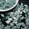 Esmeralda Azul Natural Hoja de Agua Cuentas Sueltas Venta al por Mayor DIY Joyería de Jade Pulsera Collar Accesorios Aretes Pétalos Venta al por Mayor