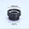 Conector de Válvula para Tambor de 1000L (Tonel) Acessórios para Tambor Químico IBC Tubo de Derivação Conector de Mangueira de Descarga Interface Plástica para Tambor (Tonel)