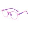 Gafas Anti Luz Azul para Niños Almohadillas Nasales de Silicona para Niños Espejo Plano Anti Luz Azul Tr90 Gafas para Teléfono Móvil Ykf8305