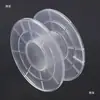 Estrutura de Indutor Transparente ABS Divisor de Frequência Bobina de Indutor Oca Carretel Suporte Redondo de Plástico Carretel de Fio Integrado Áudio