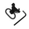 Hebilla de correa de metal de liberación rápida Base de correa QD Hebilla de anillo de correa de mariposa de 20 mm Anillo de correa con ranura para tarjeta de 20 mm