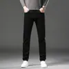 Nuevos Jeans para Hombre Primavera/Otoño 2026: Pantalones de Vestir Cálidos, Modernos, Versátiles, Elásticos, de Corte Ajustado, Pierna Recta