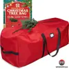 Sai Sheng En Stock Bolsa de Almacenamiento para Árbol de Navidad de 9 pulgadas Holiday Cheer Bolsa Impermeable para Almacenamiento de Árbol de Navidad