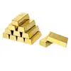 Imán para Refrigerador Ladrillo de Oro, Accesorios para Fotos, Pepita de Oro Boda Ladrillo de Oro Artificial Barra de Oro Pegatina Magnética para Mensajes en Refrigerador Pegatina para Pizarra Blanca