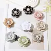 Broche de Camelia Hecho a Mano Inspirado en Estilo Coreano DIY para Mujer con un Look de Moda de Alta Gama y Temperamento Elegante