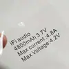 Suministro de Pegatinas Transparentes Autoadhesivas, Pegatinas Selladoras Autoadhesivas con Código QR de Logo para Leche con Té Refrigerada
