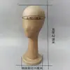Cabeza de maniquí de cartón para stickers de cabeza Accesorios para tienda de ropa Cabeza de maniquí para exhibir Sombreros Collares Bufandas