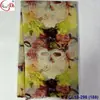 Atacado do Fabricante Impressão Digital Planta Florais Estilo Retrô Tecido Leve de Algodão Design DIY Tecido Feminino