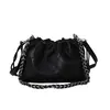 Bolsa de Mão com Padrão de Diamante para Mulheres, Novo Estilo Fashion Tendência 2026, Bolsa de Ombro Estilosa, Bolsa Saco Transversal