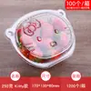 Caja de Plástico Desechable Personalizada para Frutas de Mascotas, Bandeja Transparente Fresca, Caja Espesa para Cortar Frutas, Caja de Empaque para Frutas y Verduras