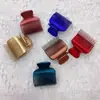 Pinzas para el cabello de moda y sencillas disponibles en varios colores, Venta directa de fábrica, Soporta venta al por mayor mixta, Peine y Pinzas para el cabello de coleta para peinado