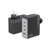 Cargador Rápido de Nitruro de Galio 65W Estándar Indio SKD Adecuado para Carga Rápida de Teléfonos Móviles Apple, Samsung, Huawei y Xiaomi