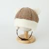 Otoño e Invierno para Mujer Sombrero Lei Feng de Oso Sombrero Frío Felpa Todo-partido Lindo Moda Cálido Resistente al Frío Peludo Sombrero Protector de Orejas