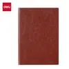 Cuaderno Deli 6900-25 con Tapa de Cuero 207 mm * 140 mm 80 Hojas