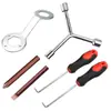 Máquina de Lavar com Roda de Onda Chassi Desmontagem e Lavagem Tambor Interno Ferramenta Especial Chave de Soquete Trigeminal Conjunto Completo de Chave de Fenda com Pontas