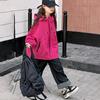 Jaqueta Fashionável para Meninas 2025 Nova Estilosa Infantil Solta Corta-vento para Exterior Crianças Maiores Jaqueta Casual Top