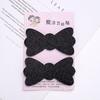Pegatinas Negras de Joyería para el Cabello para Lavado Facial y Cabello Suelto, Accesorios para el Cabello de Velcro para Niños, Pegatinas para Flequillo, Accesorios para el Cabello, Pegatinas Mágicas