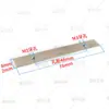 Tira de Hierro Recta Tira de Presión Elástica de Doble Puente Tira de Presión para IC Tira de Presión de Hardware en Forma de U Pieza de Fijación para Transistor Mos