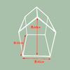 Tubería de PVC DIY Tienda Hecha a Mano para Niños, Casa para Mascotas, Mosquitero, Casa de Juegos 3D, Habitación de Juguetes
